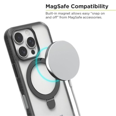 Case Puregear iPhone 16 Pro Max Kik Slim Shell MagSafe Silver