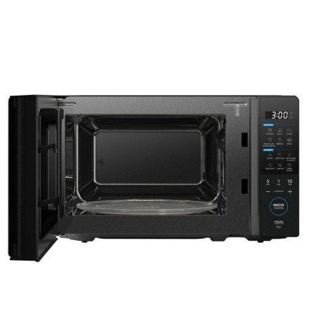 Microondas Midea 20L Negro Vidrio Espejado