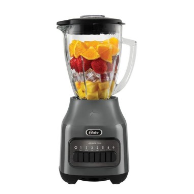 Licuadora Oster® Con Vaso De Vidrio 1.5L 6 Velocidades + Pulso
