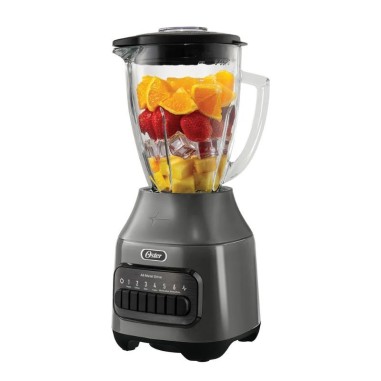 Licuadora Oster® Con Vaso De Vidrio 1.5L 6 Velocidades + Pulso