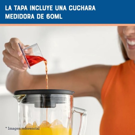 Licuadora Oster® Con Vaso De Vidrio 1.5L 6 Velocidades + Pulso