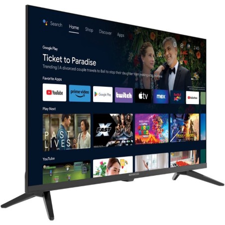 Tv Led Kenwood 32" Android HD Smart Frameless