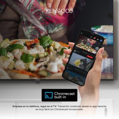 Tv Led Kenwood 32" Android HD Smart Frameless