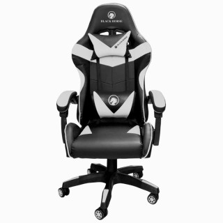 Silla Gamer Black Horse BHGC350 - Negro/Blanco