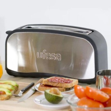 Tostadora Ufesa 1 Ranura Para 2 Panes - Inox