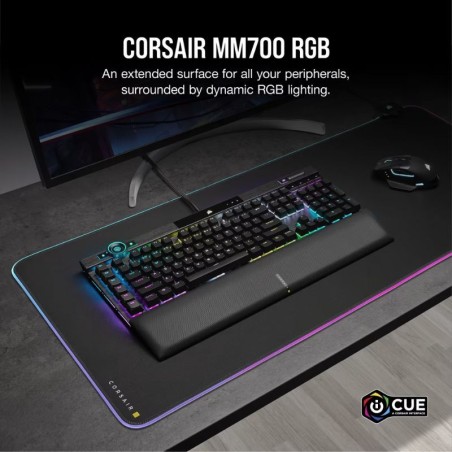 Mouse Pad Gamer Corsair MM700 XL RGB - Negro