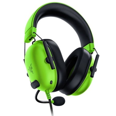 Auricular Gamer Razer BlackShark V2 X – Sonido 7.1, Micrófono Cardioide – Verde/Negro