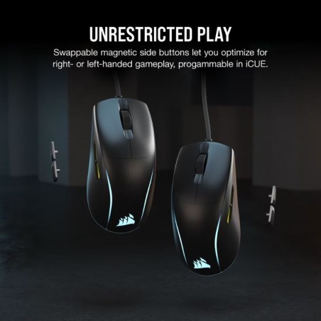 Mouse Gamer Corsair M75 RGB USB - Negro