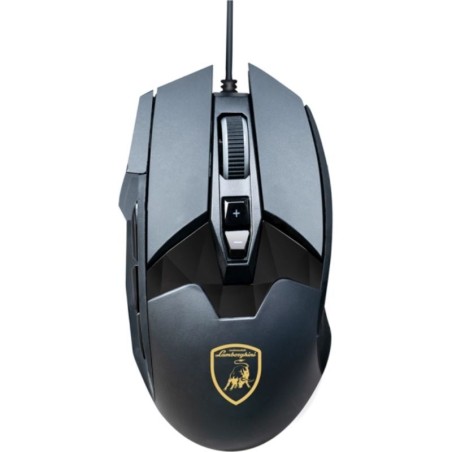Mouse Gamer Lamborghini Veneno RGB - Negro
