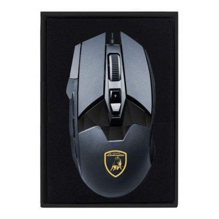 Mouse Gamer Lamborghini Veneno RGB - Negro
