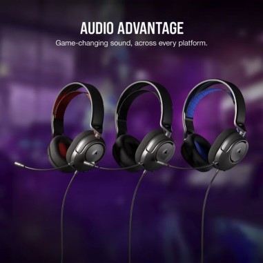 Auricular Gamer Corsair HS35 V2 Stereo - Carbon