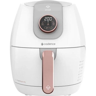 Freidora Cadence Dream Rose Gold 3L