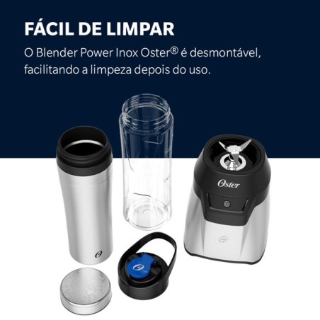 Licuadora Oster Power Blender Inox