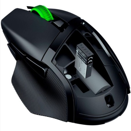 Mouse Gamer Razer Basilisk V3 X HyperSpeed – Inalámbrico, Larga Duración – Negro