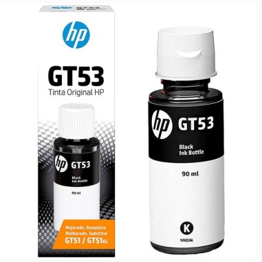 Botella De Tinta HP GT53 Black