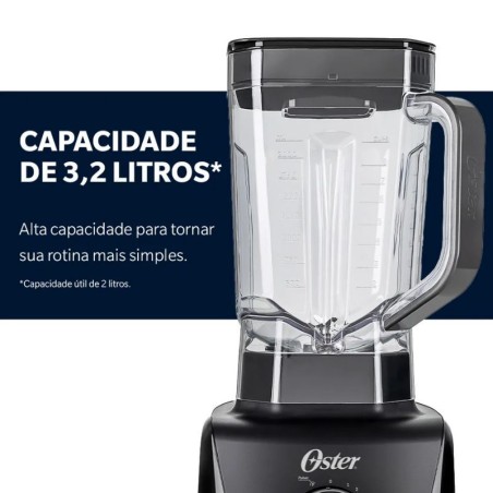 Licuadora Oster 1400 Full 3.2L 15Vel + Funcion Pulso