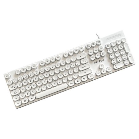 Teclado FTX FTXK22 USB - Blanco