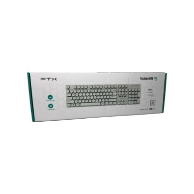 Teclado FTX FTXK22 USB - Blanco