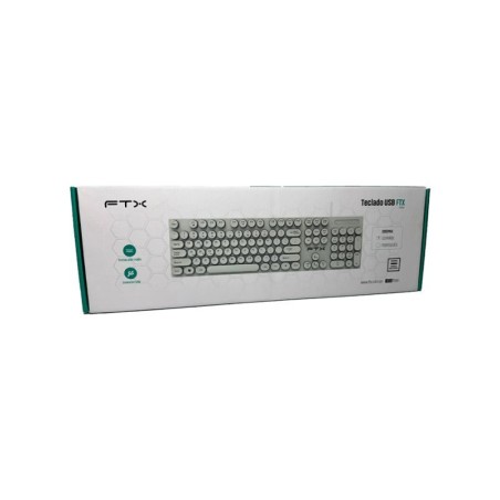 Teclado FTX FTXK22 USB - Blanco