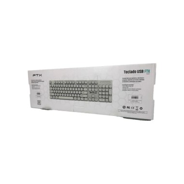 Teclado FTX FTXK22 USB - Blanco
