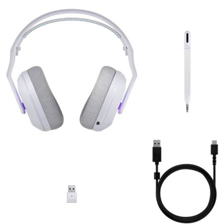 Auricular Gamer Logitech G522 Lightspeed Wireless - Blanco