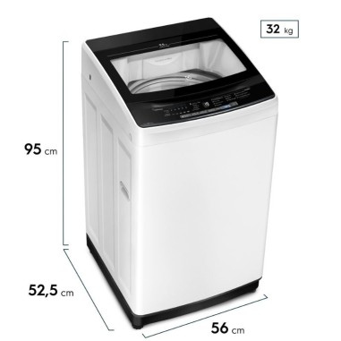 Lavarropas Electrolux c/ superior 9.5KB Blanco  al mejor precio del Paraguay.