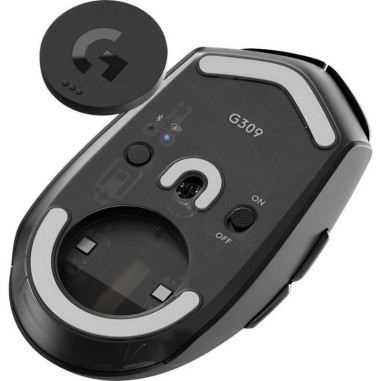 Mouse Gamer Logitech G309 Lightspeed Hero Wireless - Negro
