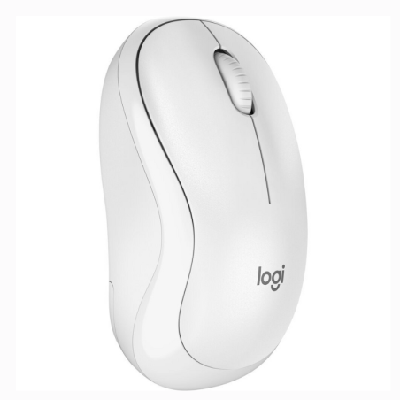 Mouse Logitech M240 Silent Bluetooth - Blanco