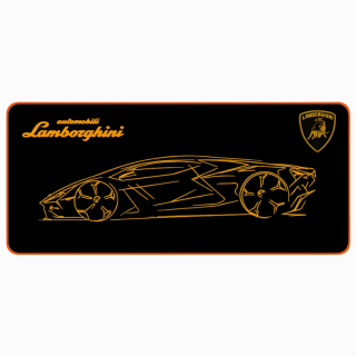 Mouse Pad Lamborghini Stylish - Negro/Amarillo