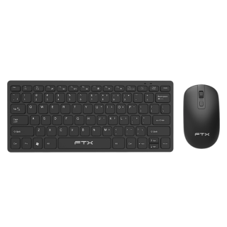 Teclado + Mouse FTX FTXGK03 Wireless - Negro