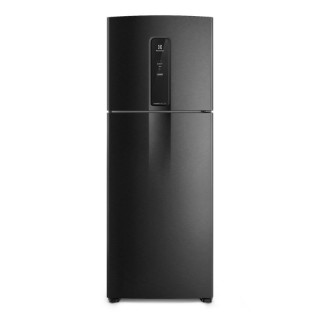 Heladera Electrolux F/S 508Lts Inverter 2 Puertas - Negro