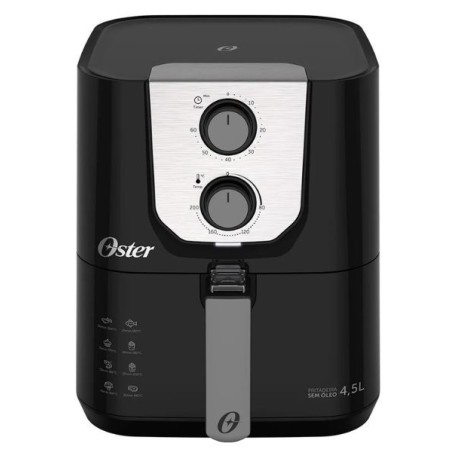 Freidora Oster Negra Perform 4.5L al mejor precio del Paraguay