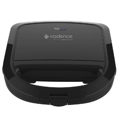 Combo Cafetera Cadence Vambora Con Vaso Térmico + Sandwichera Eléctrica Cadence Toast & Grill Prime Negro