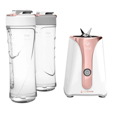 Combo Freidora Cadence Dream Rose Gold 3L + Licuadora Cadence Dream Rose Gold 500ml