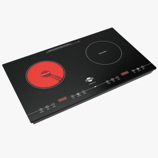 Placa Dual Vitro Tokyo 1 Inducción 1 Infrarrojo