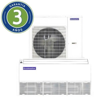 Aire condicionado Goodweather 36000 BTU Pisotecho Iverter. Al mejor precio en el Paraguay
