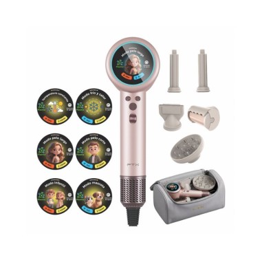 Secador De Pelo FTX 5 En 1 2200W HY2-205
