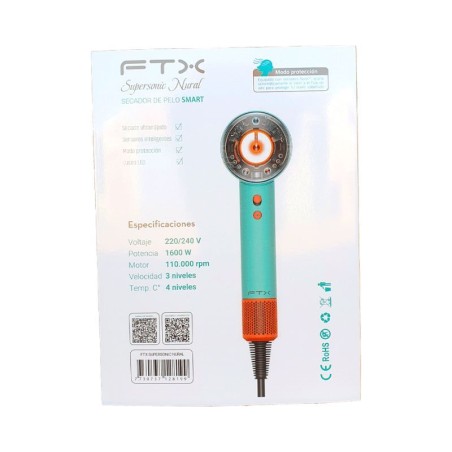 Secador De Pelo FTX Supersonic Nural 1600W