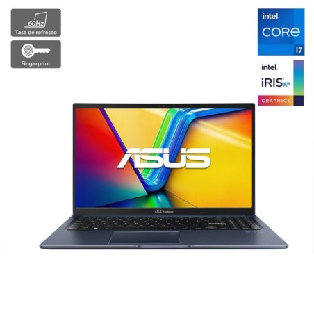 Notebook ASUS Vivobook 15.6" Full HD, Intel Core i7, 16GB RAM, 512GB SSD, Windows 11