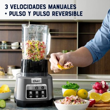 Licuadora Oster Profesional Xtreme Mix Con Jarra De Vidrio Boroclass 2L
