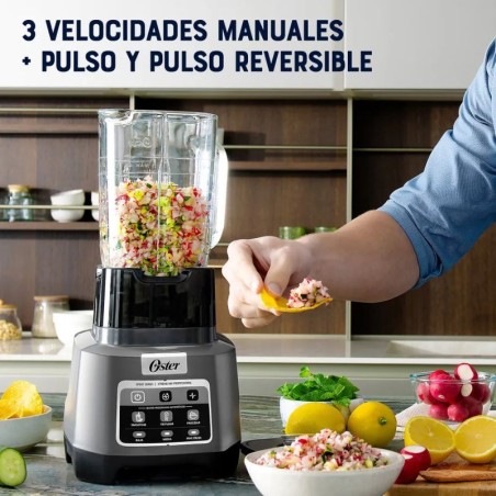 Licuadora Oster Profesional Xtreme Mix Con Jarra De Vidrio Boroclass 2L