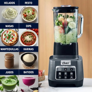 Licuadora Oster Profesional Xtreme Mix Con Jarra De Vidrio Boroclass 2L