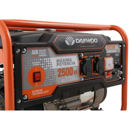 Generador DAEWOO Naftero 2,5KVA