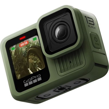 Cámara de Acción GoPro HERO13 – Video 5.3K, Estabilización Avanzada, Verde/Negro