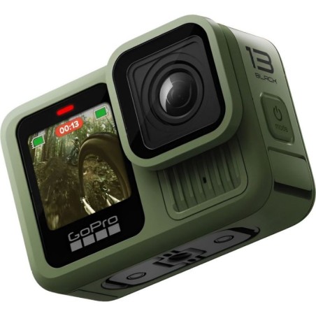 Cámara de Acción GoPro HERO13 – Video 5.3K, Estabilización Avanzada, Verde/Negro