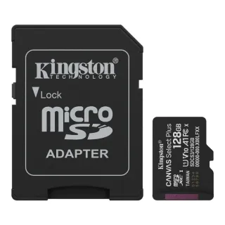 Memoria MicroSD Kingston Canva Select Plus 150MB/S C10 128 GB - Negro