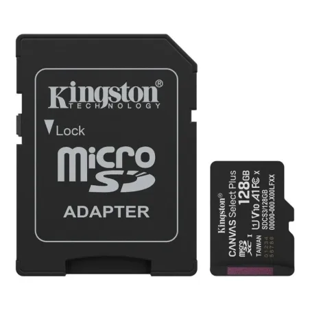 Memoria MicroSD Kingston Canva Select Plus 150MB/S C10 128 GB - Negro