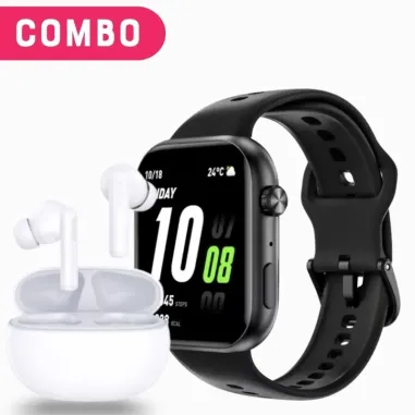 Combo Auricular X7i White + Honor Choice Watch 2i Black