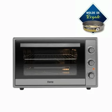 Horno Electrico Ferre 60 Litros Gris