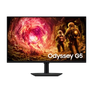 Monitor Gamer Samsung Odyssey G5 32" QHD, 180Hz, Plano, VA, AMD FreeSync